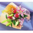 神奈川県海老名市フローリスト三田　海老名店の花　百合の花束♪